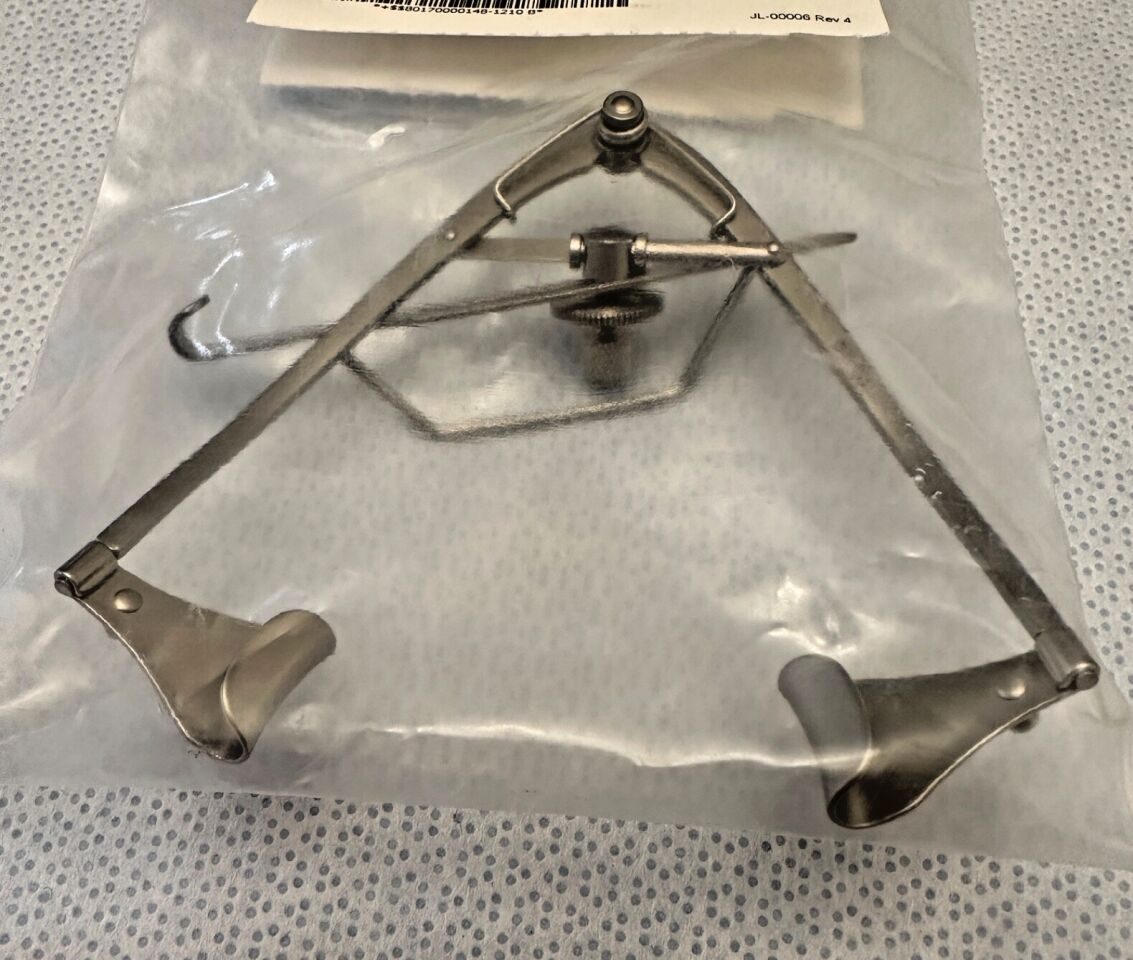 INTEGRA 350-121 Park-Guyton Eye Speculum w/ Canthus Bar 14MM Blades 41mm Spread — photo 2