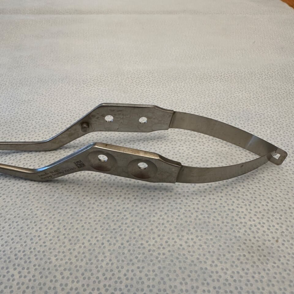 V. MUELLER NL 4003 Yasargil Micro Scissors Bayonet Straight 8" — photo 3