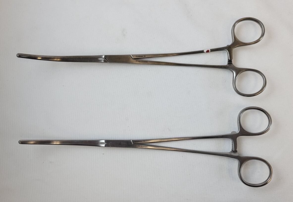 CODMAN 37-1141 DeBakey Classic Aorta Aneurysm Clamp 10.5" Cardio