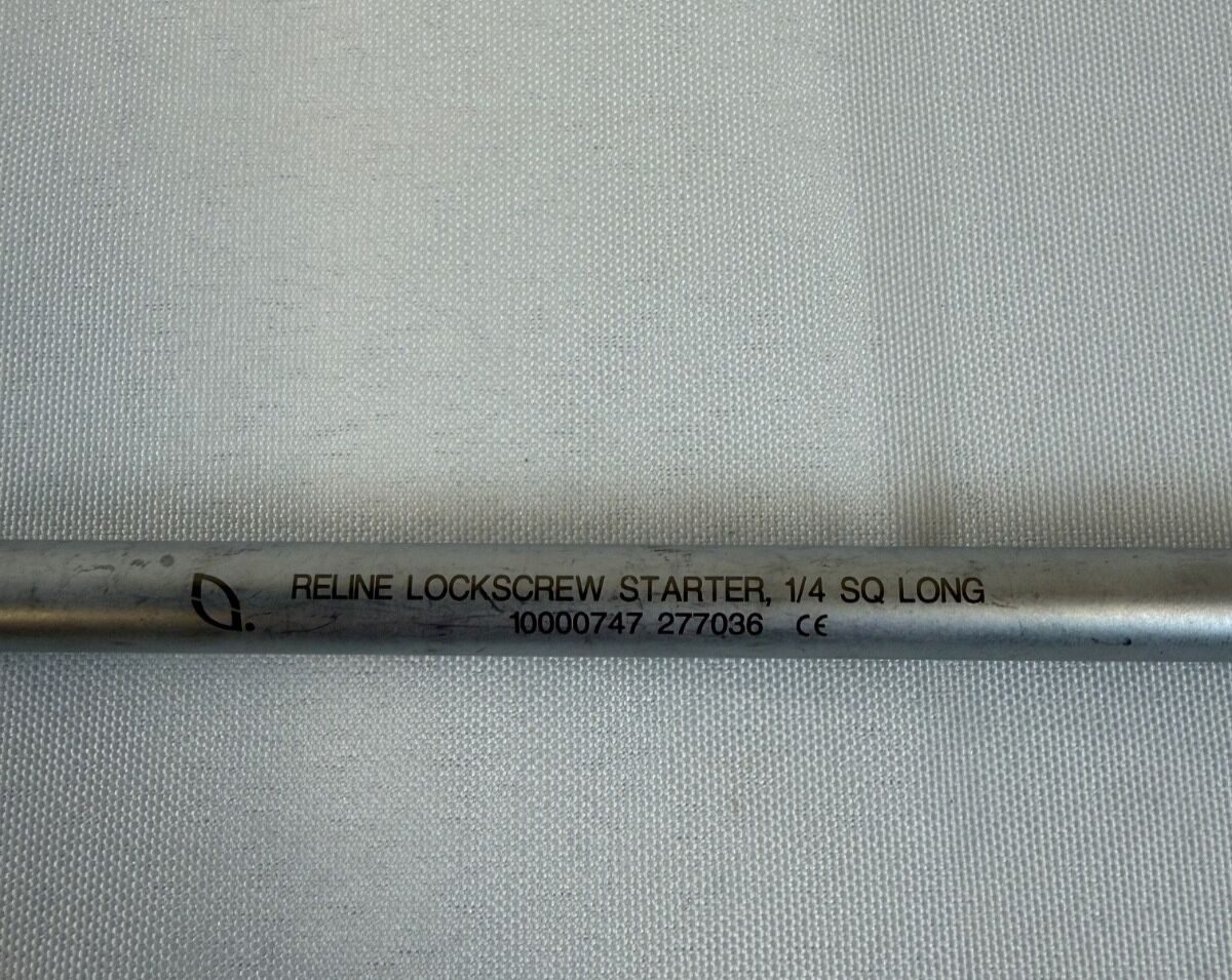 NUVASIVE 10000747 1/4" Connection Reline Long Lockscrew Starter Driver — photo 2
