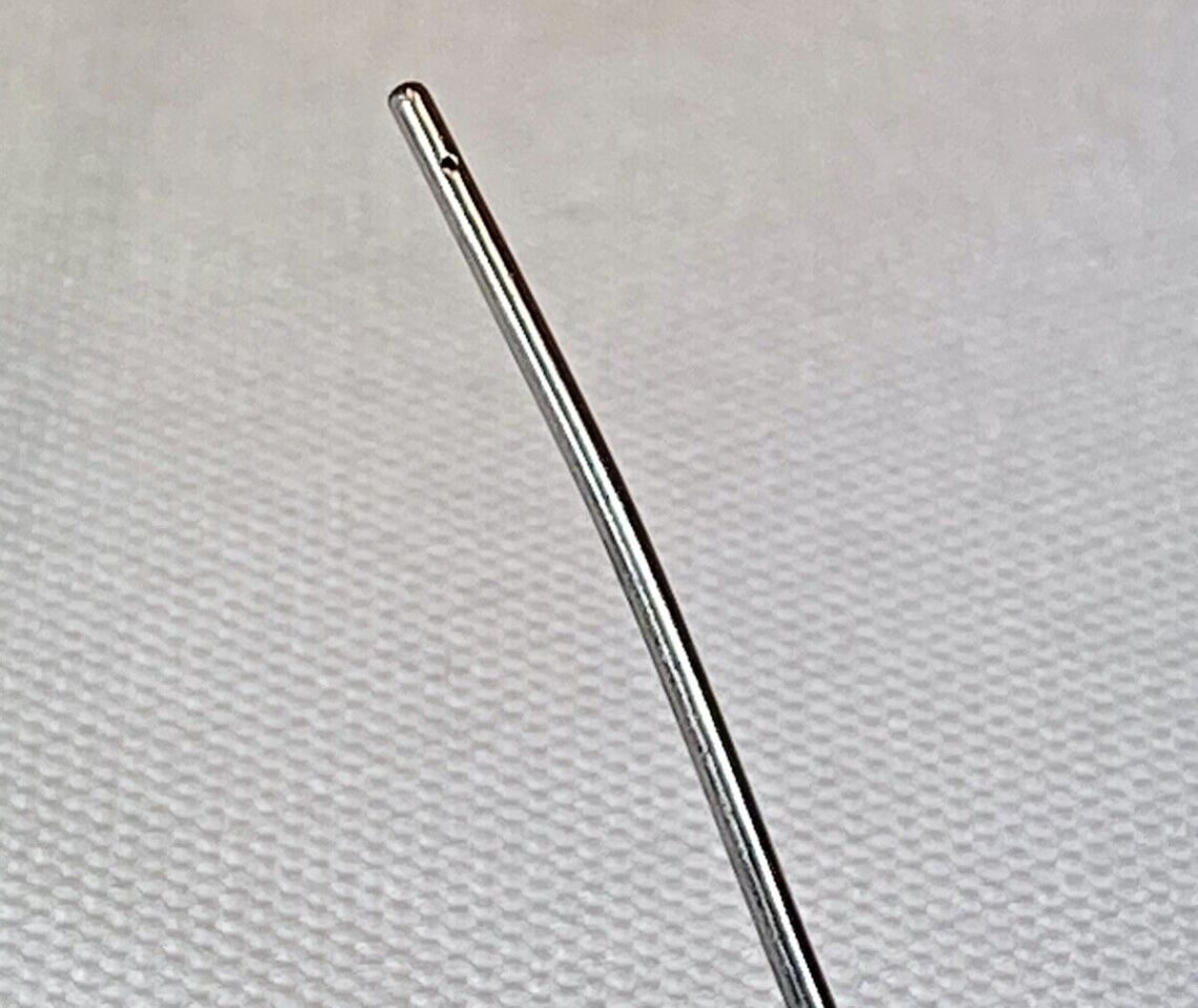 KARL STORZ 8691A 8692A 1mm OD ENT Suction Tubes Lateral Holes & Thumb Pair — photo 6