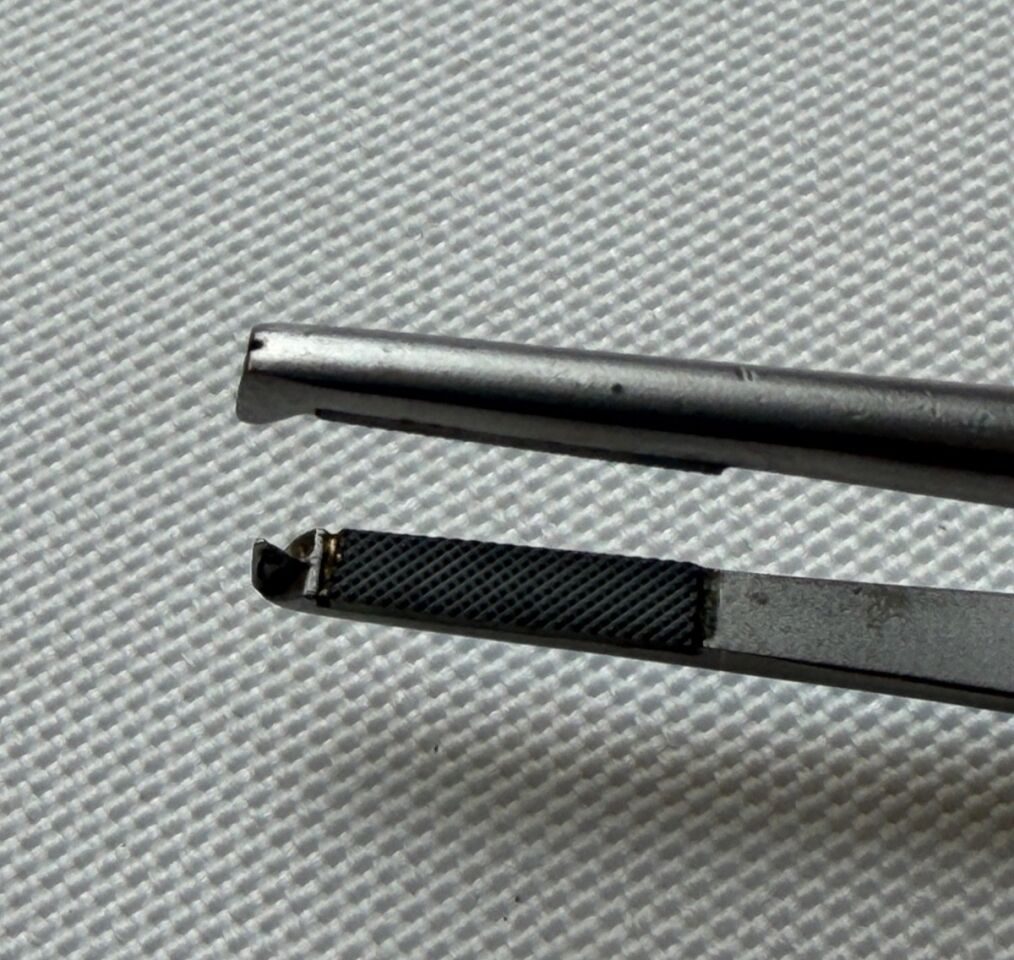W. LORENZ 51-9790 Tissue Forceps Power Pads 1x2 Teeth 7" (18cm) General Surgery — photo 5