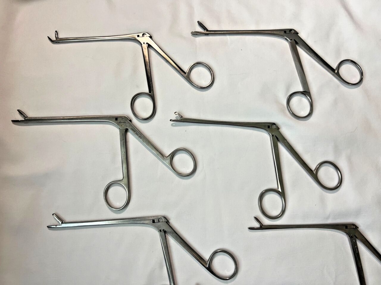 KARL STORZ Straight & Curved Takahashi Forceps Set of 8 ENT — photo 3
