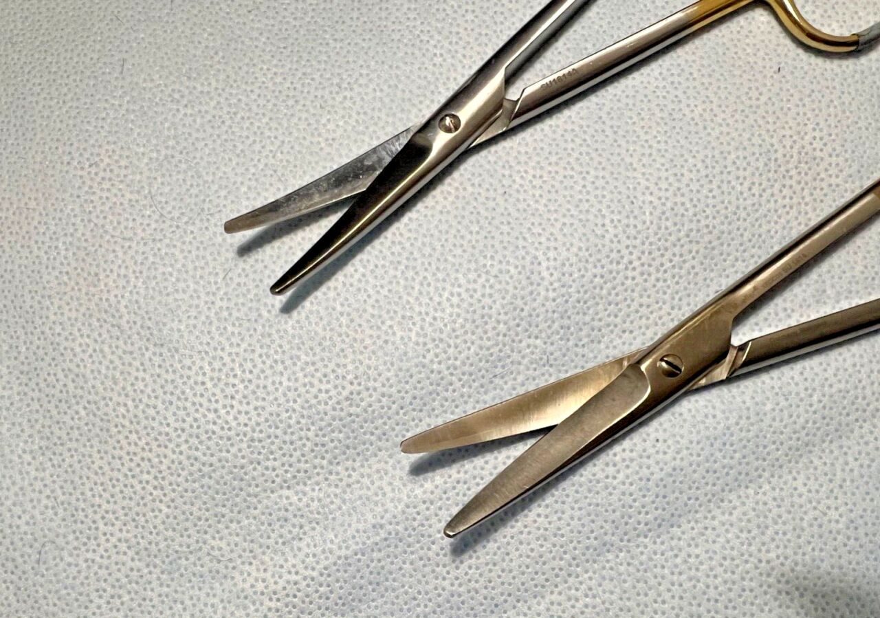 V. MUELLER SU1814 & SU1814A Vital Mayo TC Curved Dissecting Scissors — photo 3