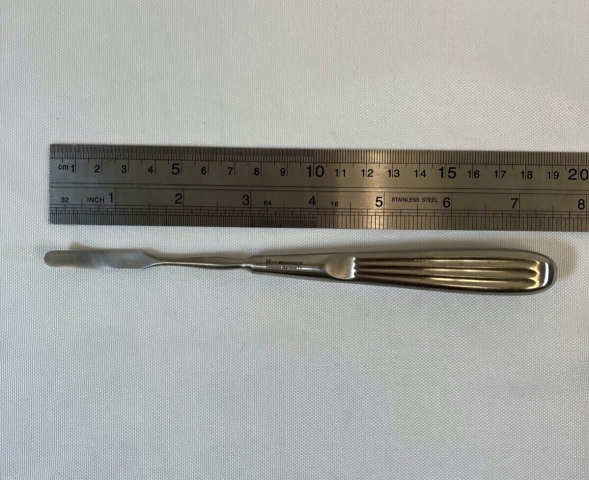 KONIG MEDLINE MDS4642516 Joseph Periosteal Elevator 5mm Blade Curved 7.25" Orthopedic — photo 7