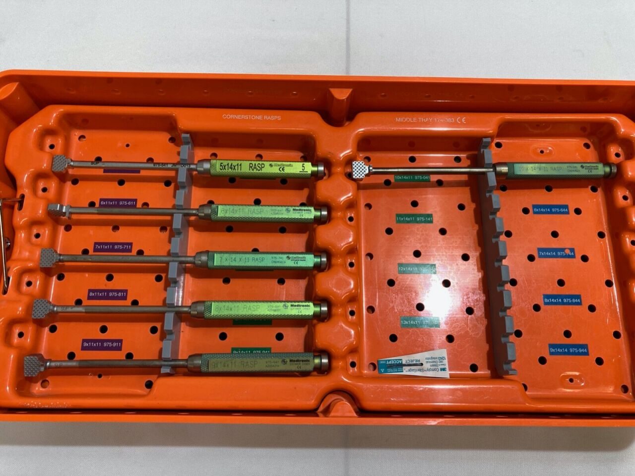 MEDTRONIC 874-991 Cornerstone Lordotic Instrument Set ls Rasps Tamps Neuro — photo 5