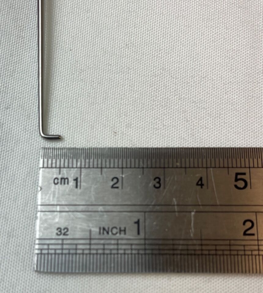 AESCULAP MD562R Dandy Angled Neuro Hook 90deg Blunt Tip 22.5cm — photo 6