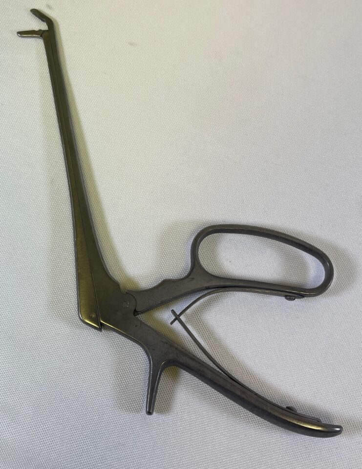 JARIT 280-510 Ferris-Smith IVD Rongeur 2mm x 10mm Bite 30deg Up Jaw 7" Shaft Neuro — photo 8