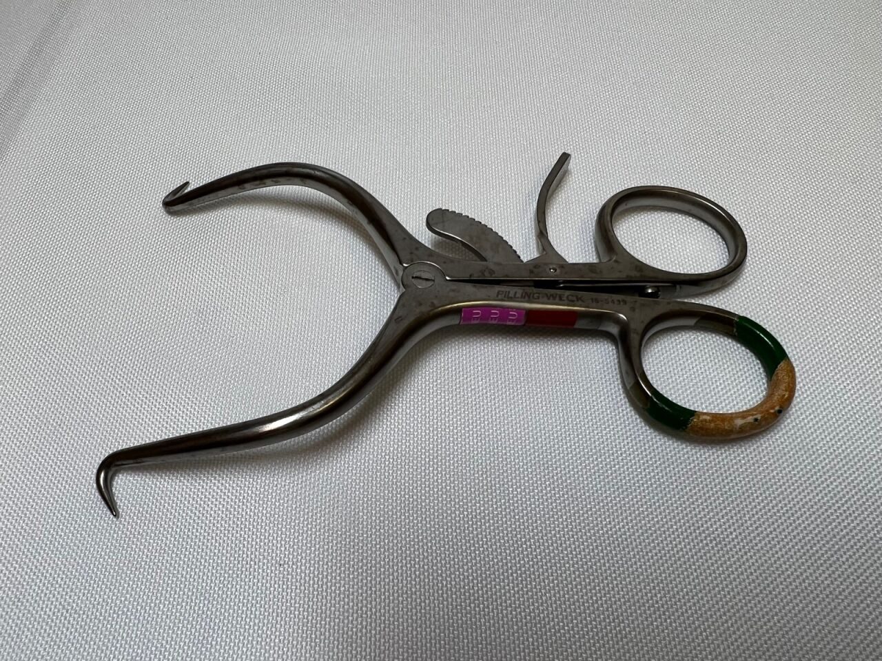 PILLING 16-5439 DeBakey Gelpi Self Retaining Prong Retractor — photo 2