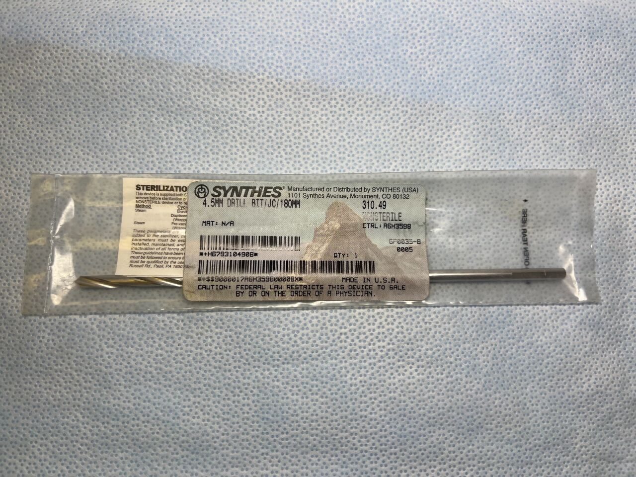 SYNTHES 310.49 Drill Bit — photo 2