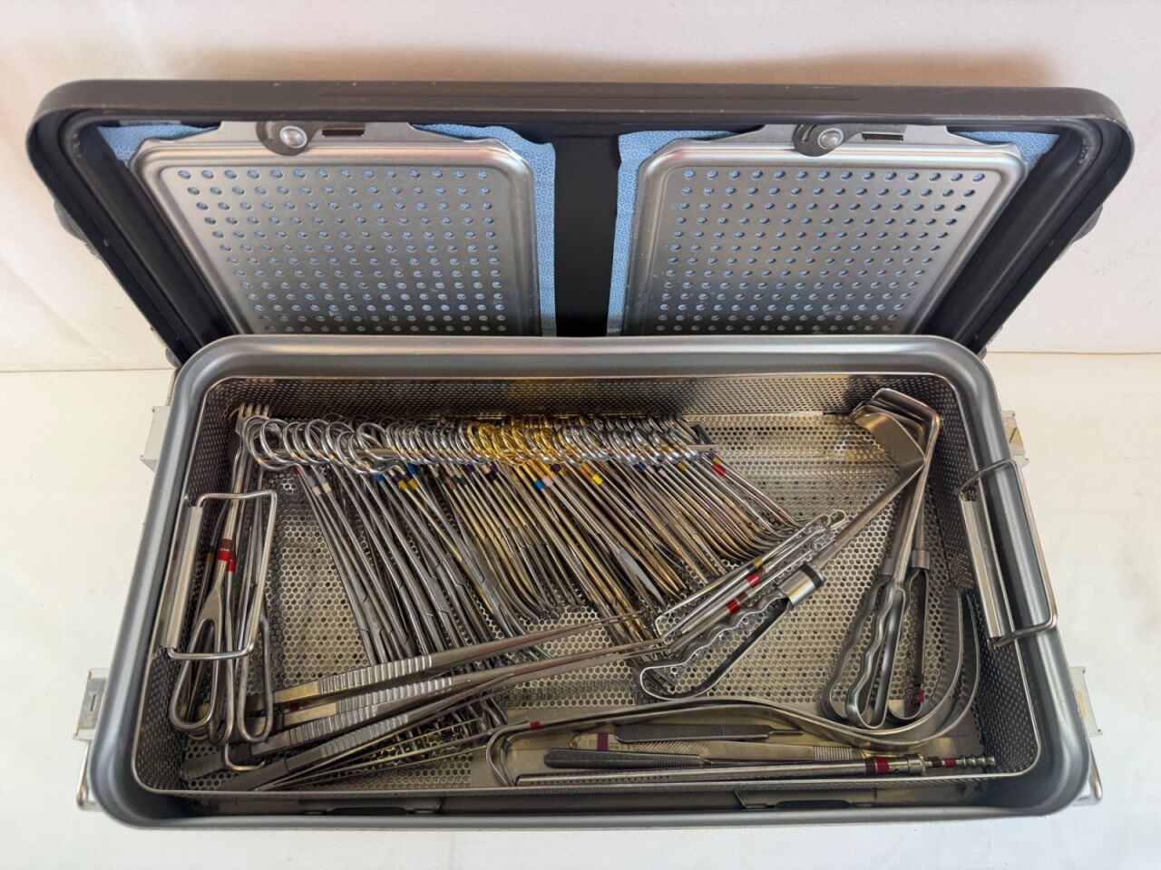 V. MUELLER Major Abdominal Tray 77 Piece w/ Sterilization Case — photo 12