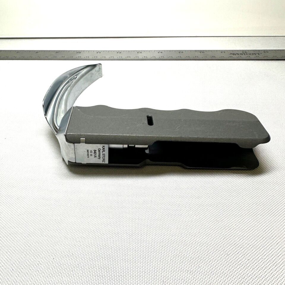KARL STORZ 8401A Berci-Kaplan DCI Size 3 60deg Macintosh Laryngoscope — photo 4