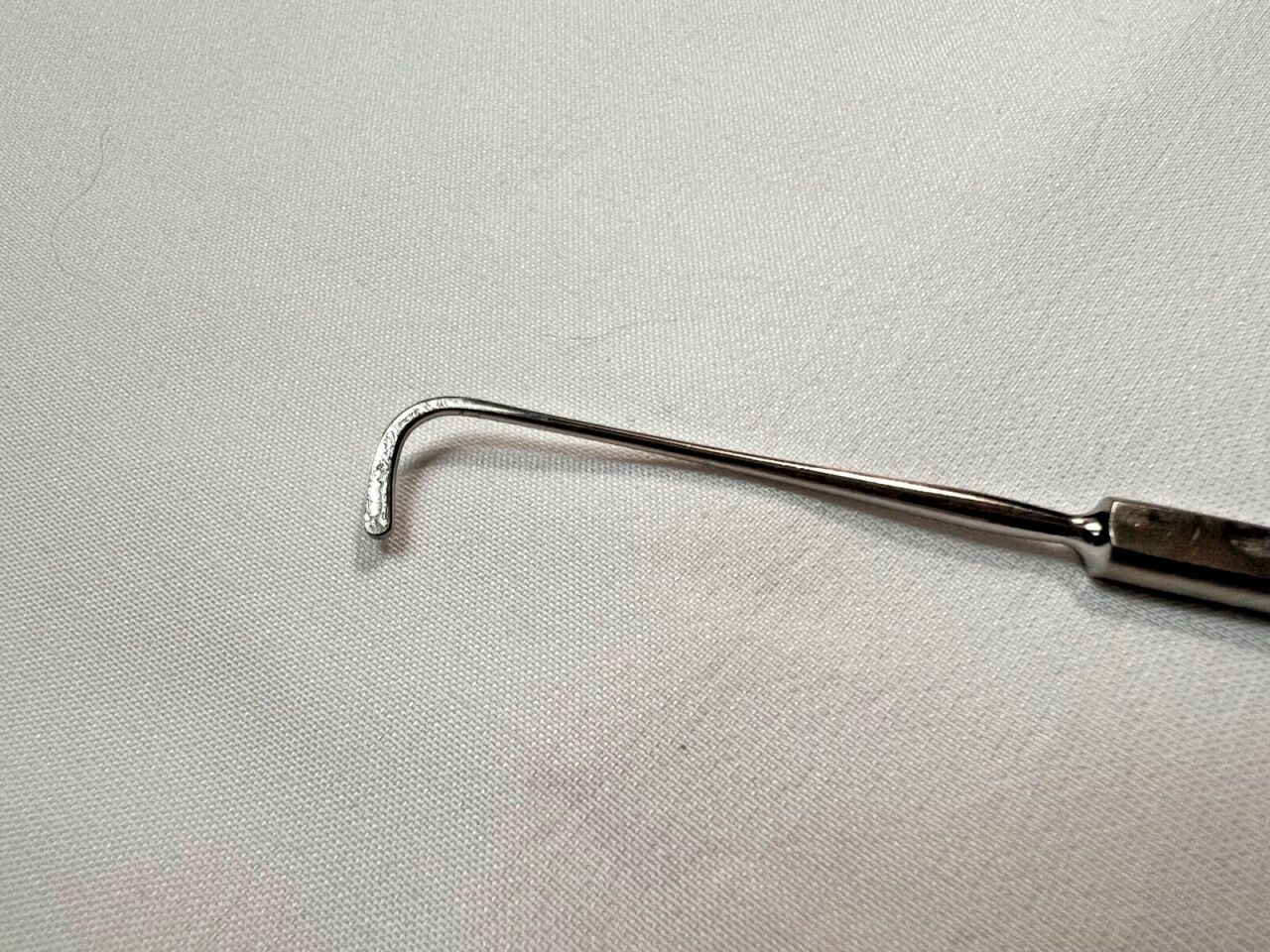 KARL STORZ E-592 Ophthalmic Graefe Strabismus Muscle Hook Flattened 9mm X 5.5" Length — photo 2