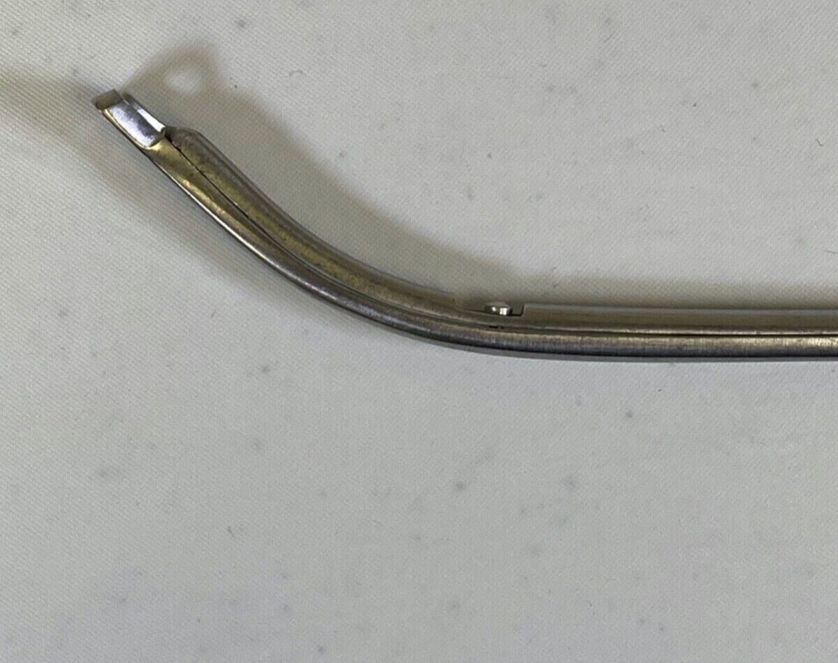 KARL STORZ N6177 Size 1 Curved Up 7mm Triangular Basket 120mm WL Ronis Adenoid Punch Forcep — photo 3