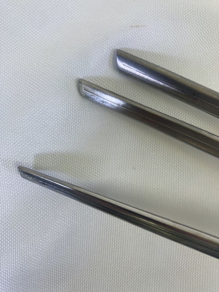 V. MUELLER NL4071-112 113 114 40deg 2-4mm 11.5" Set of 3 Cervical Kerrison Rongeur — photo 3