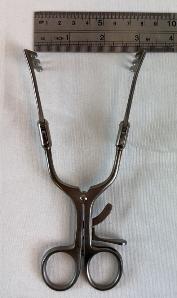 WEITLANDER 13-52260 Retractor w/ 3x3 Blunt Prongs Hinged Arms 6.5" — photo 8