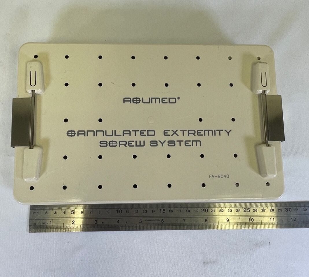 ACUMED FA-9040 2.7mm & 3.5mm Extremity System w/ Case Cannulated Extremity System w/ Case — photo 8