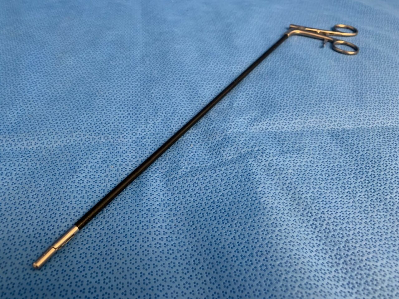 JARIT 600-100 Laparoscopic Double Action Grasper 5mm X 32cm Ratcheting Insulated — photo 7
