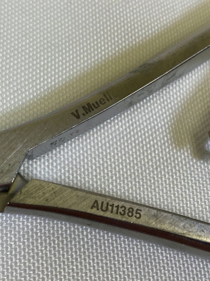 V. MUELLER AU11385 Lempert Rongeur Forceps Curved 3mm Jaws 7.5" — photo 2