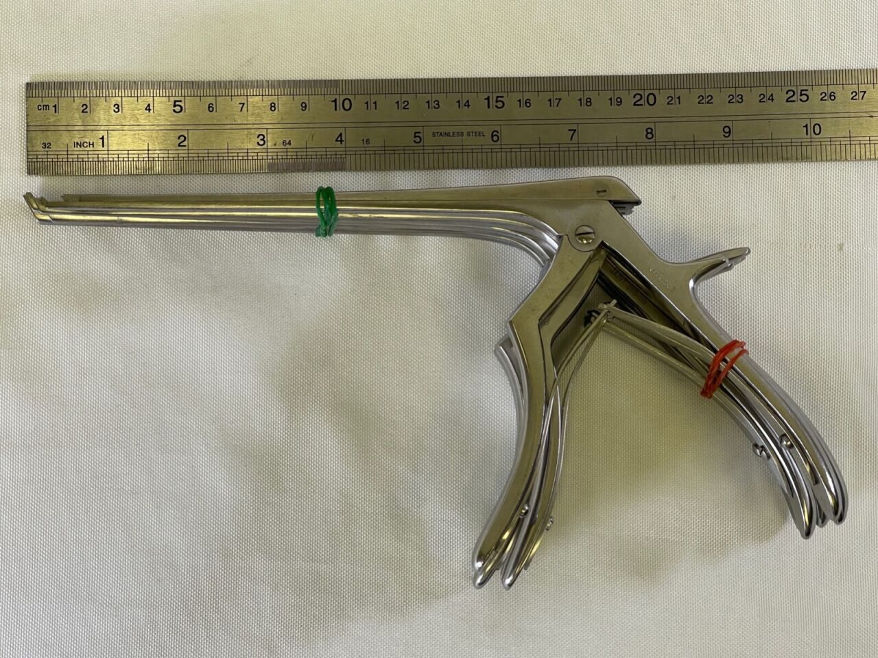 JARIT 1-5mm x 40deg Up x 7" Set of 5 Kerrison Rongeurs — photo 11