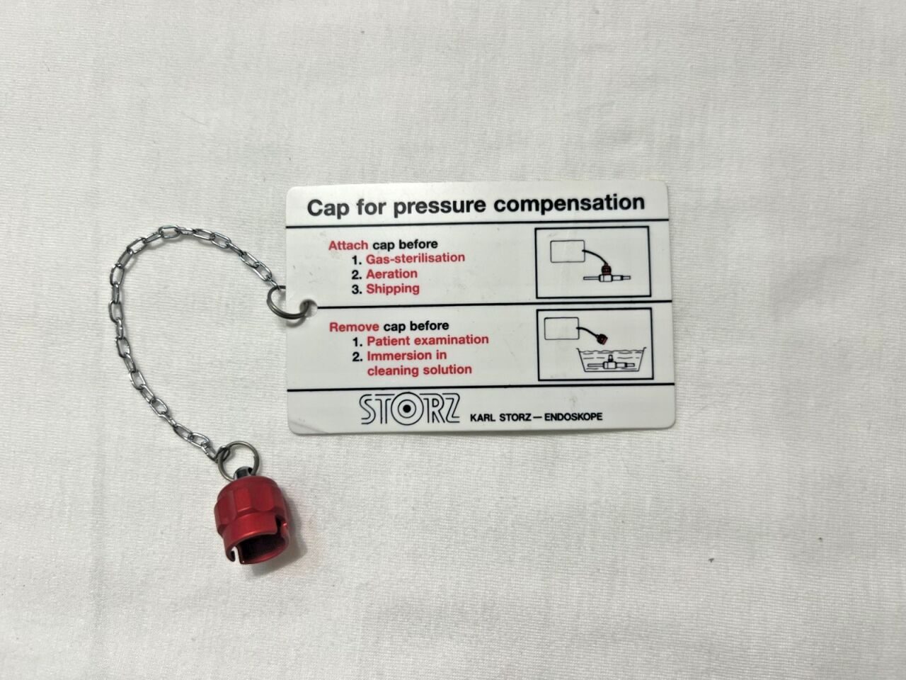 KARL STORZ  Cap For Pressure Compensation