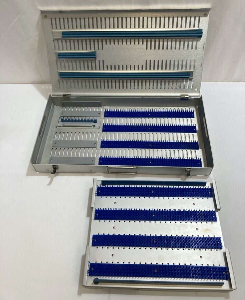 KARL STORZ E-7414 10.5" x 20" x 2.5" Microsurgical Instrument Tray