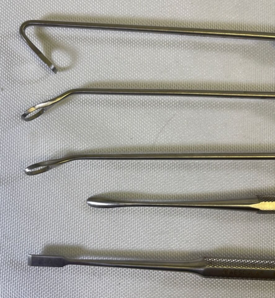 VARIOUS  13 Piece Aesculap Millennium Surgical Caldwell-Luc Instrument Set w/ Case — photo 2