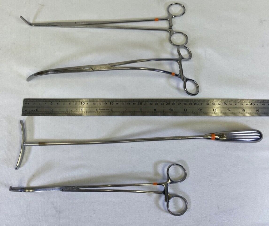 PILLING WECK Various 21 Piece Large Vascular Instrument Set w/ Case — photo 6
