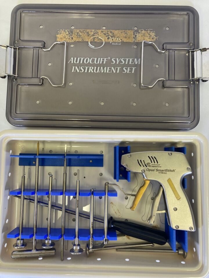 ARTHROCARE Autocuff System Instrument Set w/ Extras Opus Medical Orthopedics