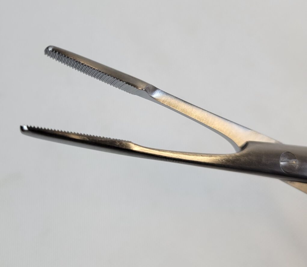 MILLENNIUM 1-22300 Hartman Nasal Dressing Forceps, Serrated Tips, 7.25", ENT — photo 3