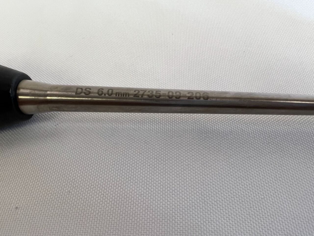 SYNTHES 2735-09-206 Oval Angled Bone Curette 6.0mm — photo 2