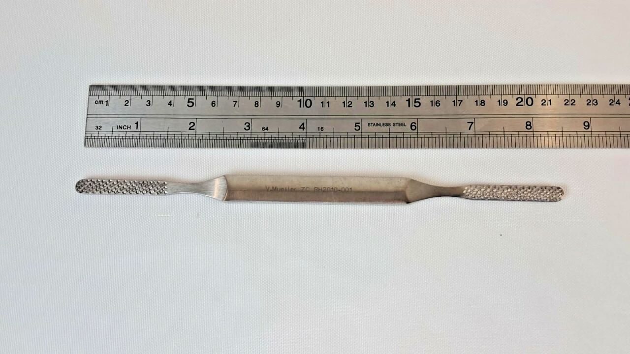 V. MUELLER RH2010-001 Fomon Double Ended Rasp 7x42mm Fine Teeth ENT — photo 6