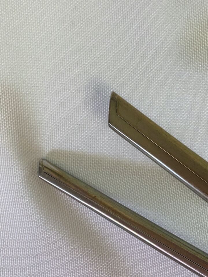 RUGGLES R&B 2-5mm x 40deg Up x 9" Ultra Coat Micro Kerrison Rongeur Set of 4 Micro Kerrison Rongeurs — photo 6