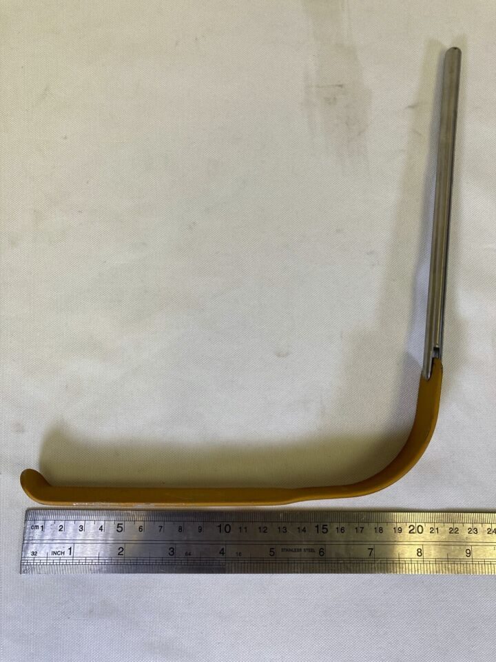 MEDIFLEX 75212-AL Wylie Swivel Renal Vein Aluminum Radiolucent Retractor Blade — photo 9