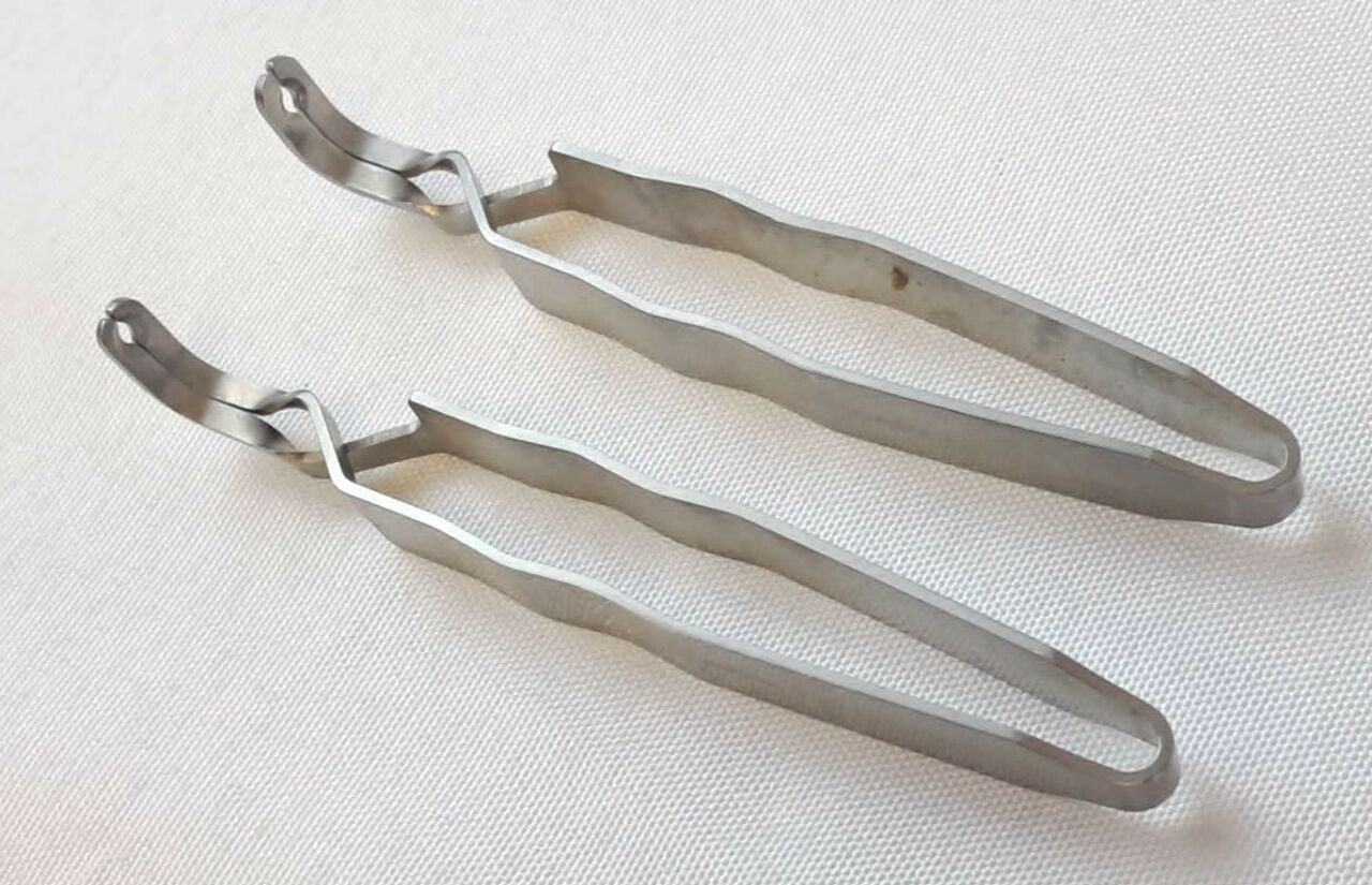 STRYKER 900106 Orthopedic Screw Holding Forceps 3.5", Lot of 2