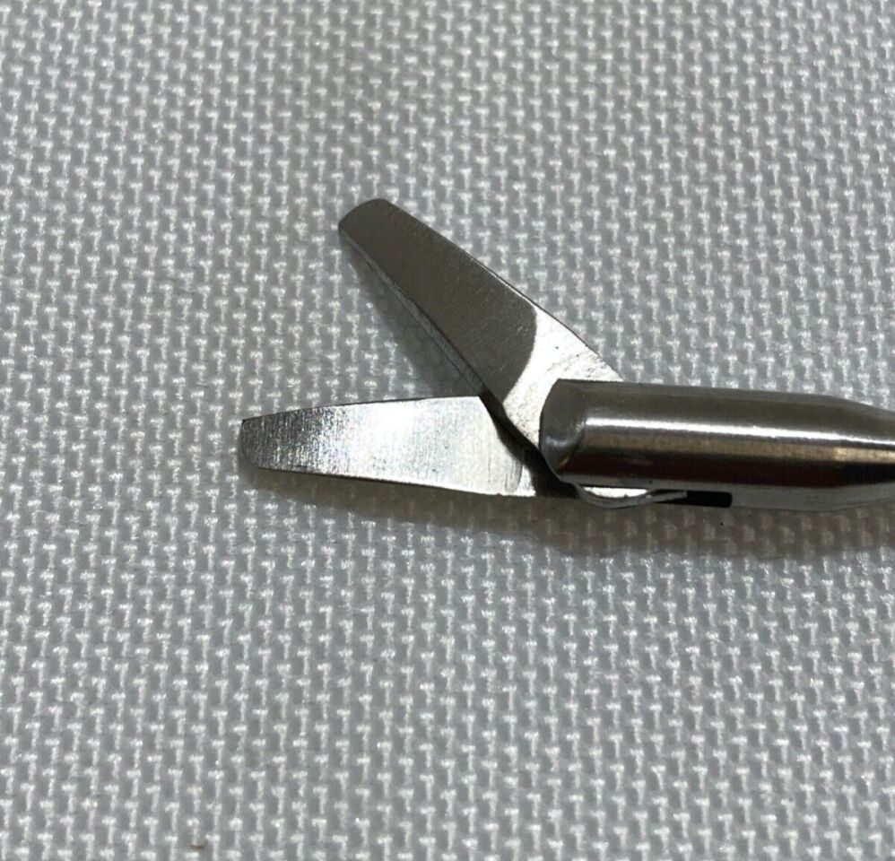 KARL STORZ 8594TC Laryngeal Scissor Heavy 10mm Right Curve Blade 3mm x 23cm ENT — photo 4