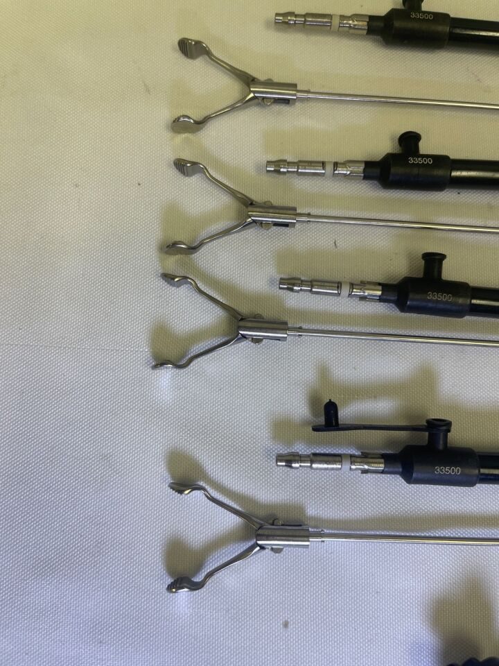 KARL STORZ 33510BLS 33500 33132 33122 Laparoscopic 10mm ClickLine Babcock Set — photo 7