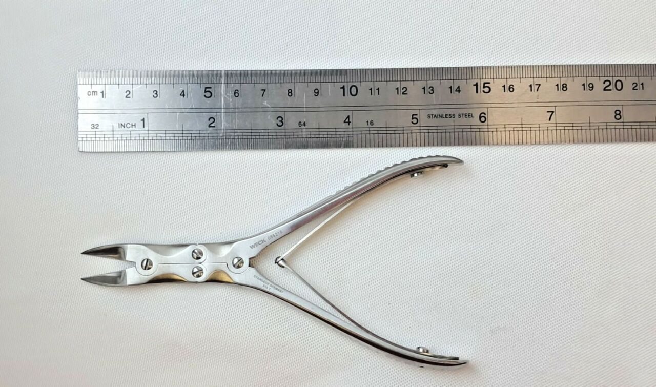 WECK 65216 Kleinert Kutz Bone Cutting Forceps Dual Action Straight — photo 6