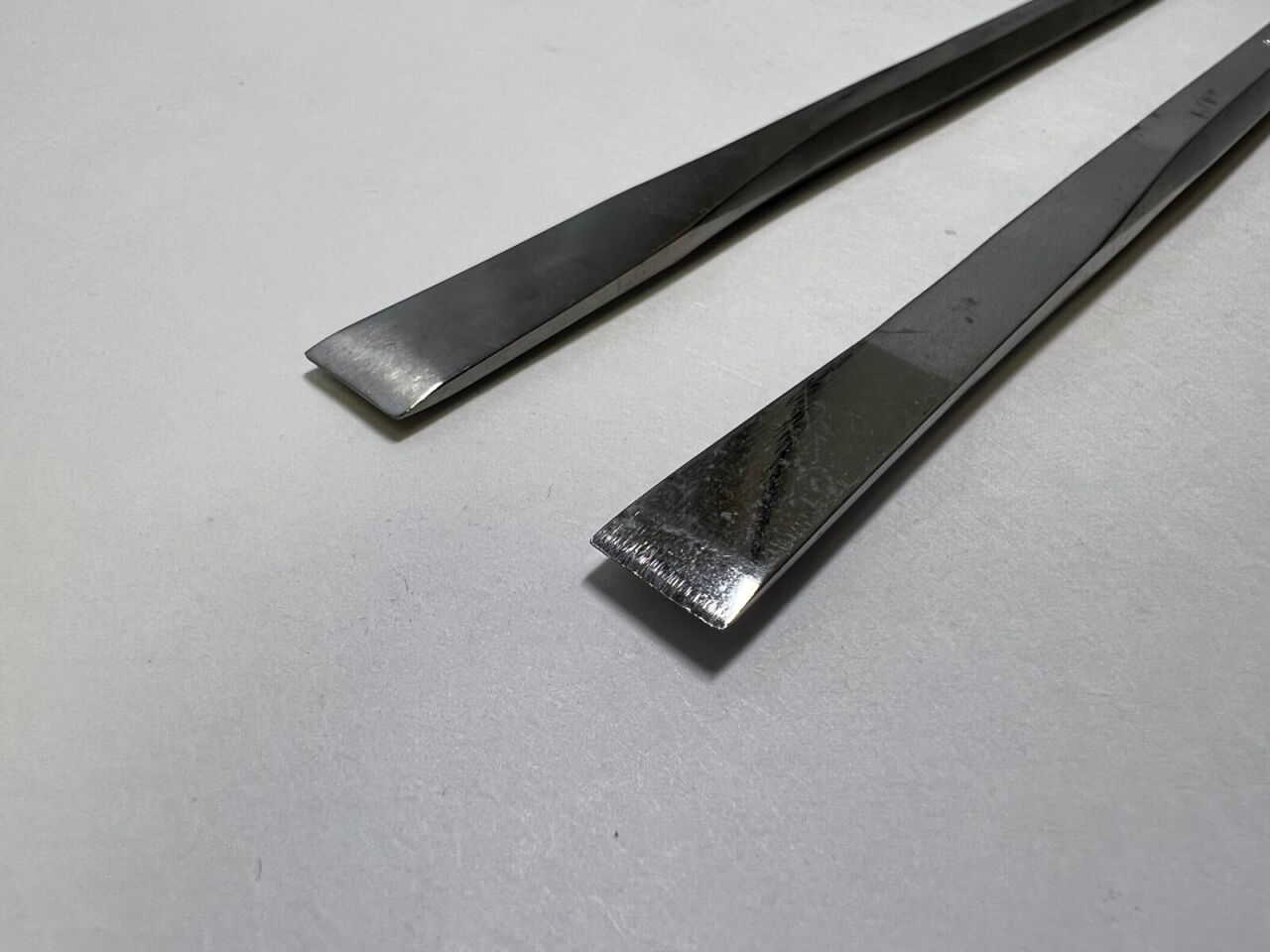 JARIT 410-326 / V. Mueller RH1465-9 Lot of 2 Hexagonal Handle 9mm Osteotomes — photo 2