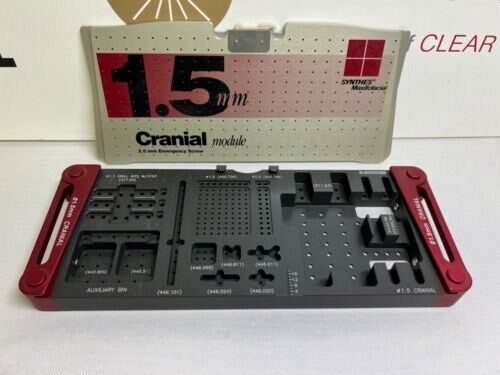SYNTHES  1.5mm Cranial Module Case (Empty) — photo 1