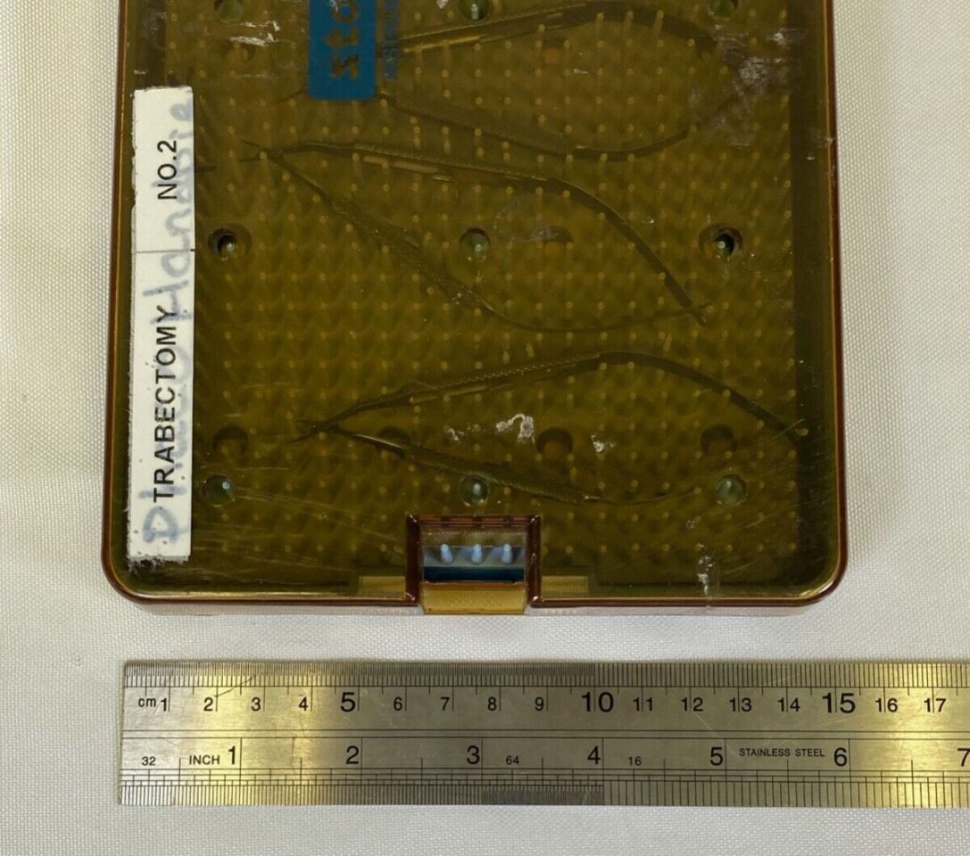 RHEIN Storz Katena 9 Piece Trabeculectomy Instrument Set — photo 18