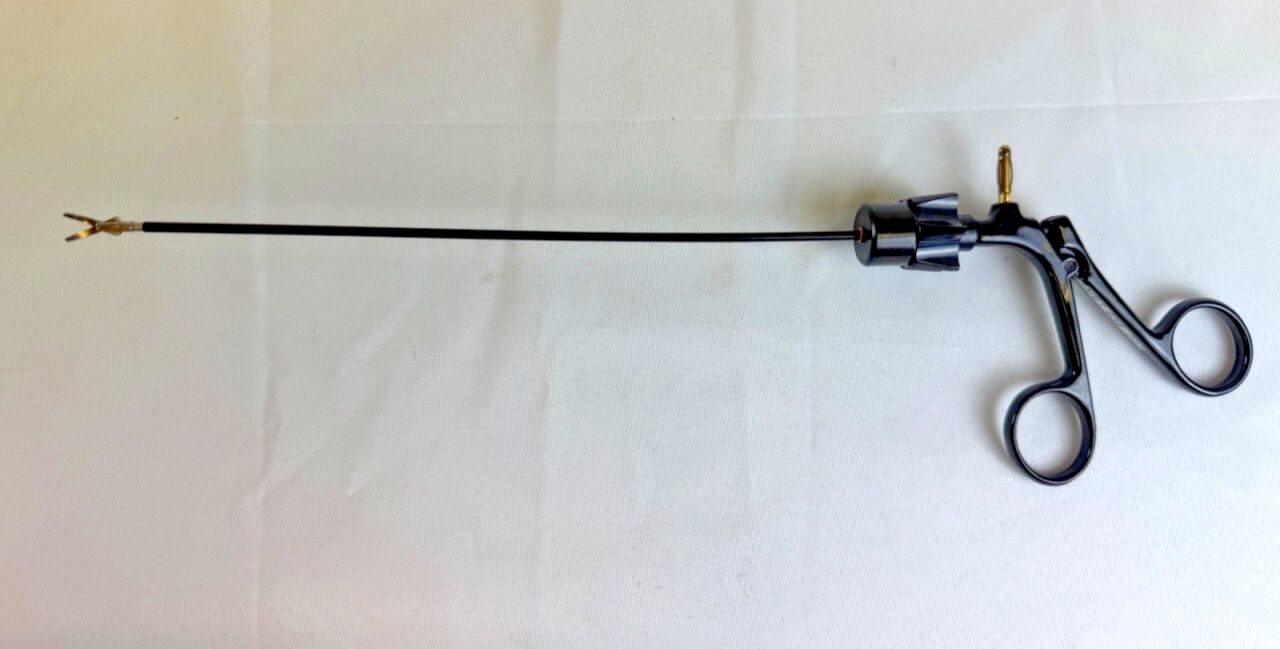 JARIT 638-202 3mm x 24cm Rotating Insulated Monopolar Curved Scissor Laparoscopy