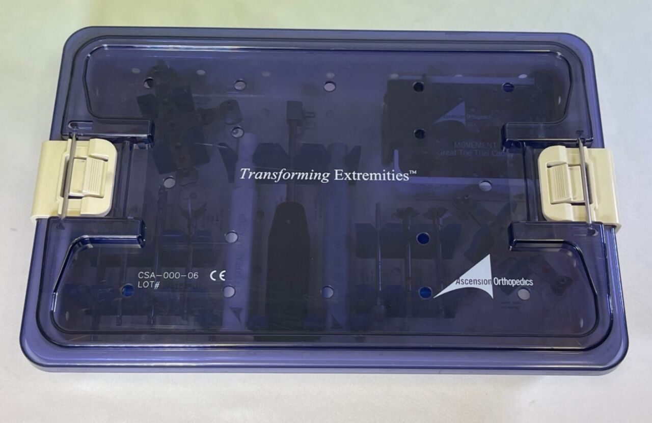 ASCENSION ORTHOPEDICS CSA-890-02 MOVEMENT Great Toe System w/ Sterilization Case — photo 13