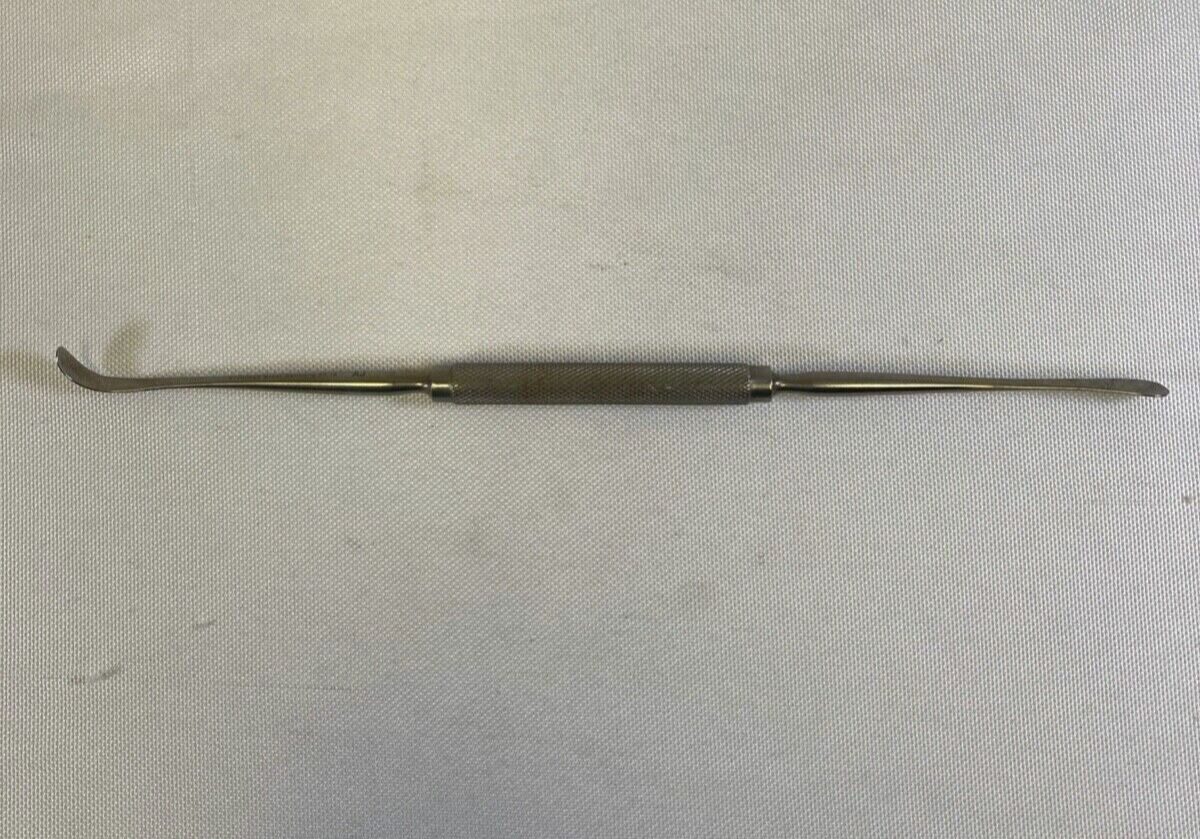 W. LORENZ 01-7815 Obwegeser Periosteal Elevator Straight & Curved Ends 21.5cm