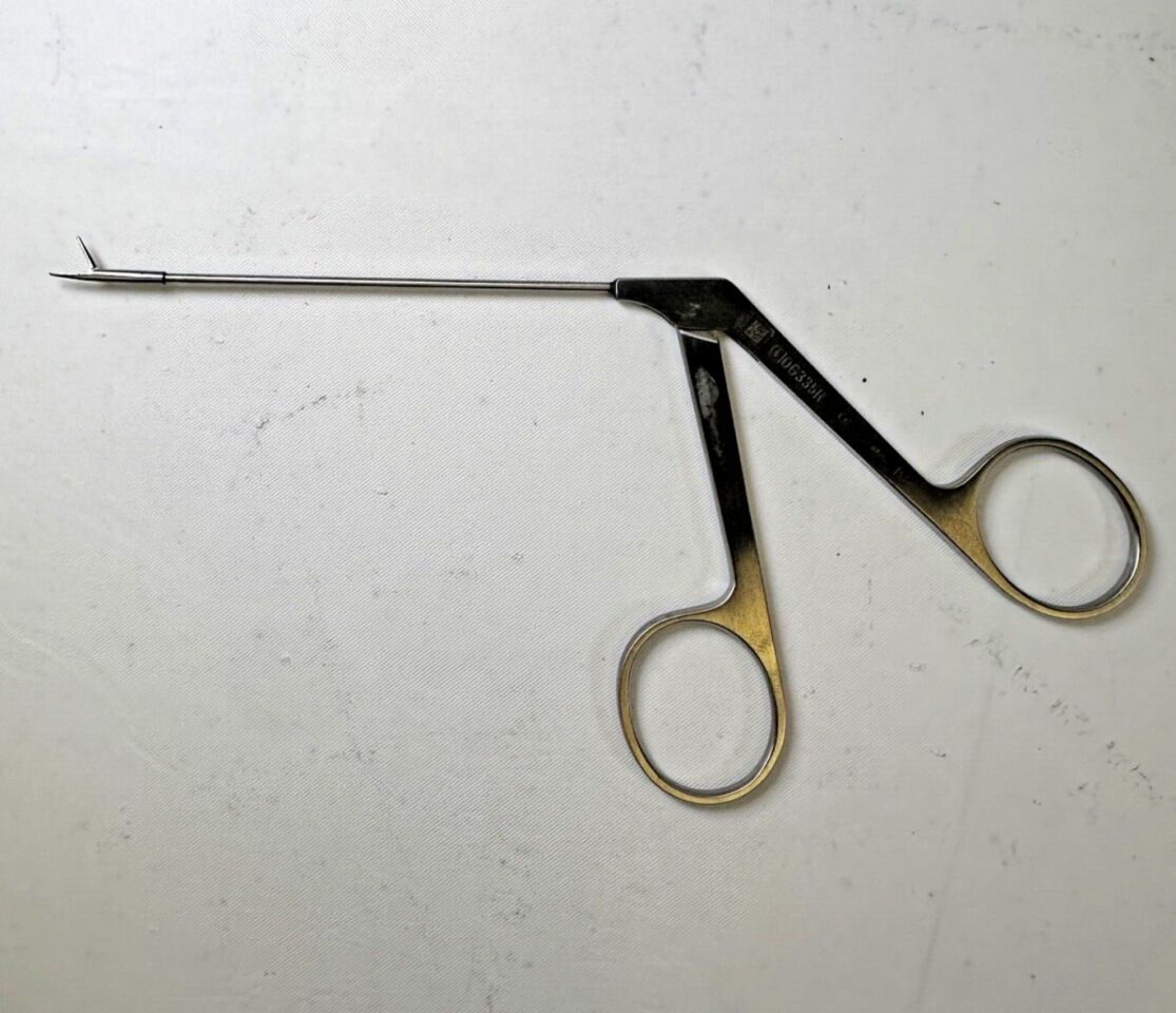 AESCULAP OG335R Straight Alligator Micro Forceps 1 X 5mm — photo 4