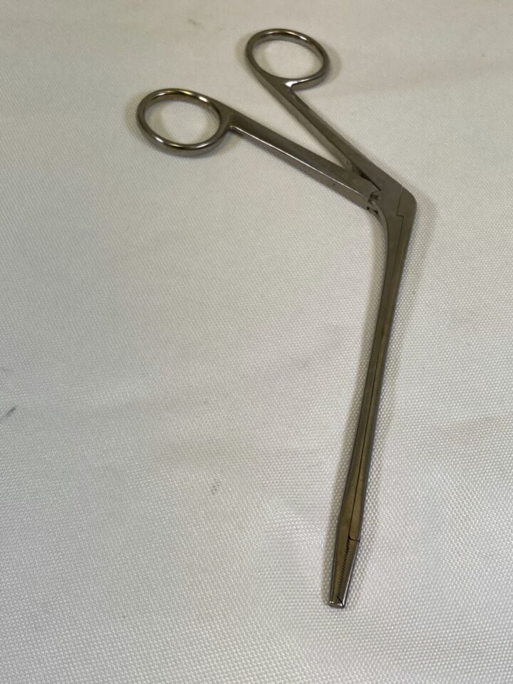 III VM81-2491 Tendon Pulling Forcep Rat Tooth Grasping Clamp 5.5" General Surgery — photo 8