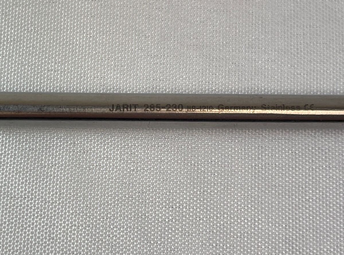 JARIT 285-230 Dandy Nerve Hook Blunt 90deg Tip 5mm x 9" — photo 2