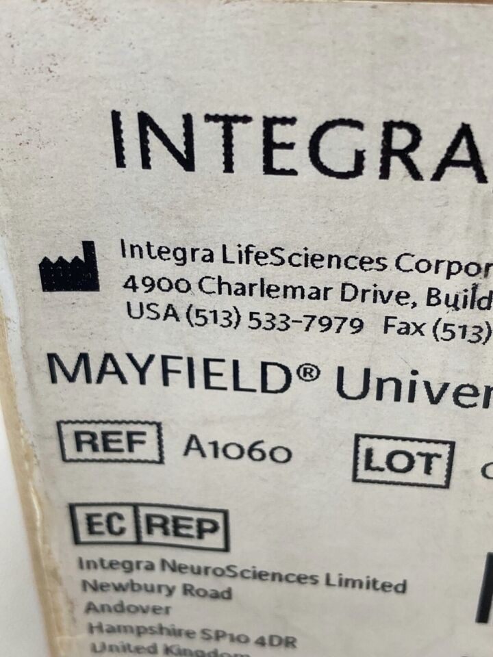 INTEGRA MAYFIELD A-1060 Universal Side Rail Fitting Cranial — photo 2