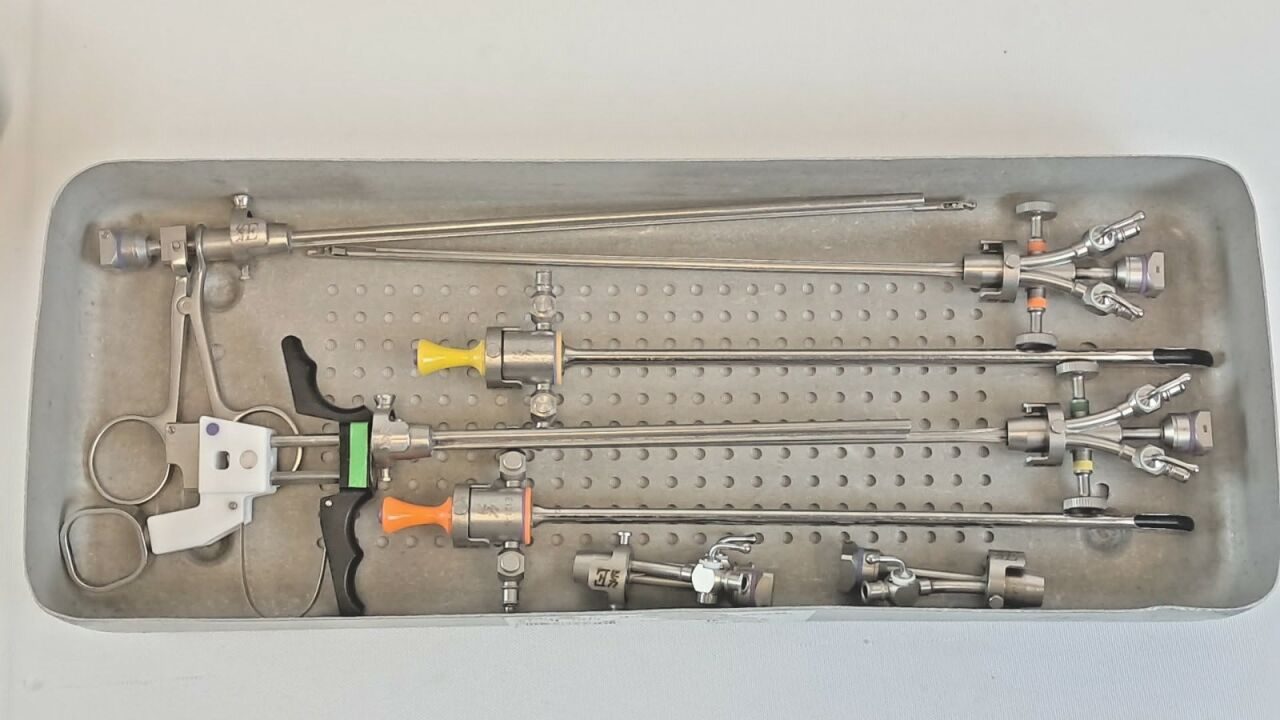 CIRCON ACMI Elite Series 8 Piece Cysto Instrument Set Sheaths Obturators Bridges — photo 1