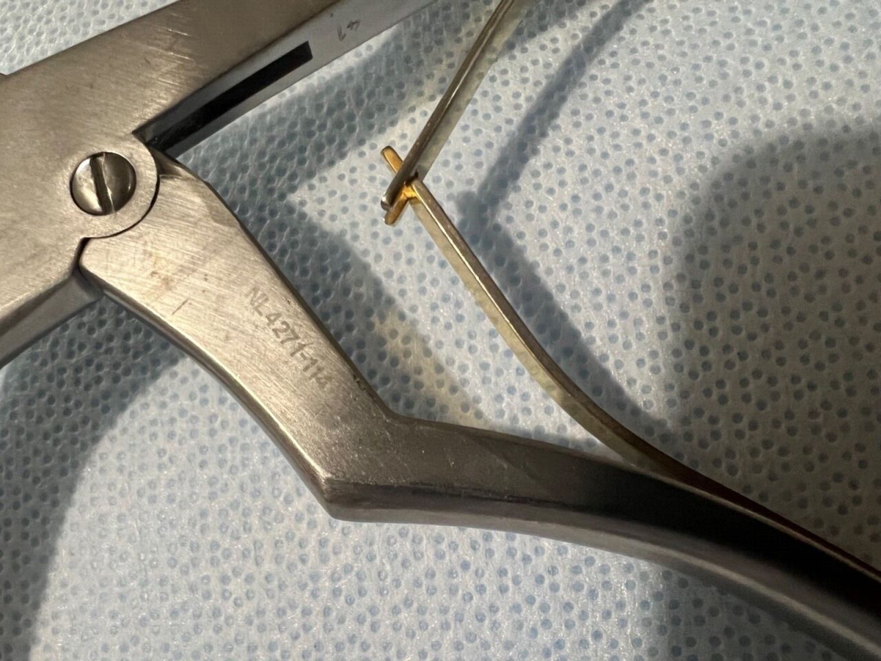 V. MUELLER NL4071-113 NL4071-114 3mm 4mm 40° X 11.5" Kerrison Rongeur Set of 2 — photo 3